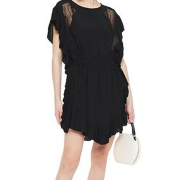 IRO ZESTFUL CREPE DRESS Size 38 - Picture 2 of 5